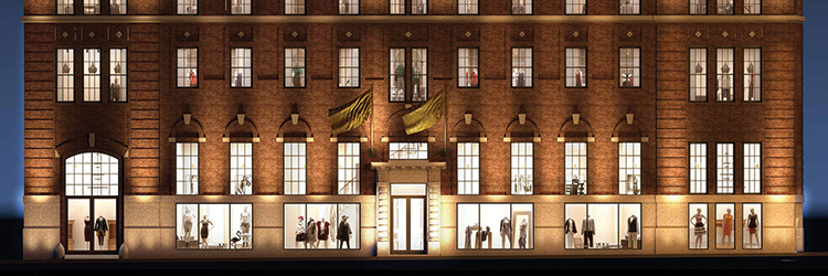 Claffey of RFR and Owles of Sinvin Real Estate rep landlord in 14,707 s/f retail lease